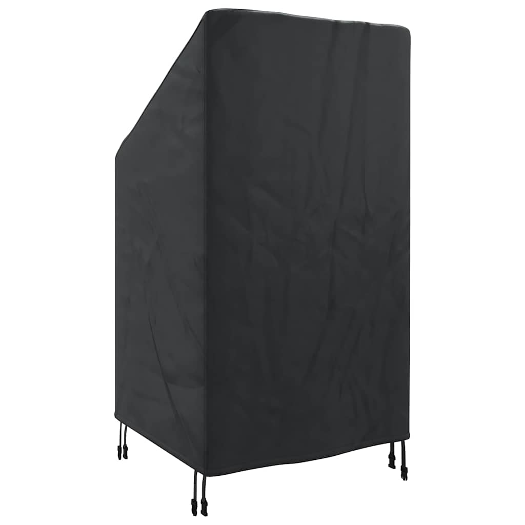 Garden Chair Cover Black 70 x 70 x 85 / 125 cm 600D fabric